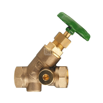 Zawór odcinający HERZ STRÖMAX-AW mosiądz DN 15 GW, max. 80'C, max. 10 bar