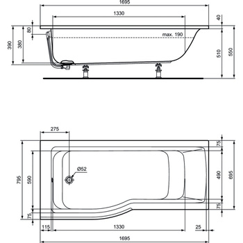 CONNECT AIR WANNA 170X80 LH