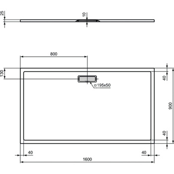 ULTRAFLAT NEW BRODZIK 160X90 PROS. SILK