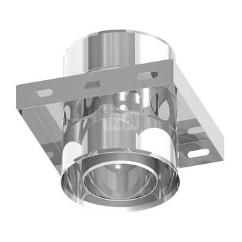 Płyta fundamentowa pośrednia fi80 z przejściem TWIN na  DWECO 2.0 i zasysem powietrza