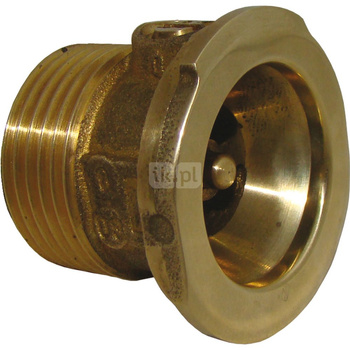 Zawór zwrotny HERZ z przyłączem do pompy - DN 25, Gwint zewnętrzny