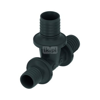 Trójnik TECE flex redukcja 90' PPSU 25 mm x 20 mm x 25 mm (końcówka wtykowa x końcówka wtykowa x końcówka wtykowa)