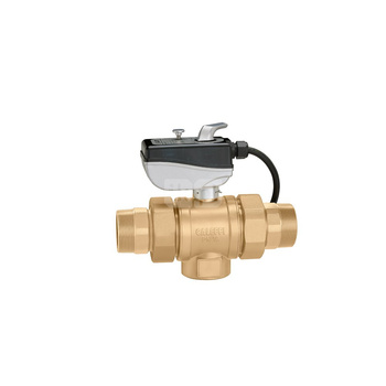 Dwudrożny zawór z napędem 1 1/2" 24V