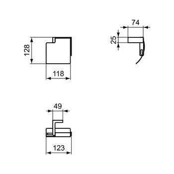 CONCA UCHYT NA PAPIER KWAD. STORM