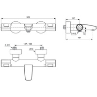 CERATHERM T100 SYSTEM NATRYSKOWY WANNOWA-NA