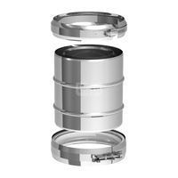 Adapter czopucha kominka gazowego fi130/200mm