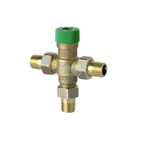 Zawór termostatyczny c.w.u., bez śrubunków, zakres 30-60 st.C