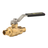 Zawór kulowy ARCO TAJO 2000 DN 35 lut zewnętrzny x lut zewnętrzny, uchwyt: dźwignia chrom