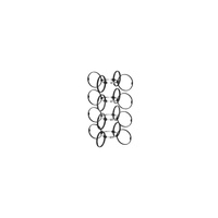 Zestaw 4 obejm montażowych pp-flex fi80mm