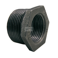 Złączka nakrętno-wkrętna /redukcja/ N4 czarna 1"x3/4"