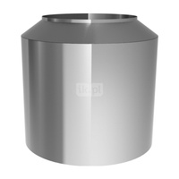 Osłona dwuścienna wylotu przewodu kominowego JEREMIAS DWV32 200 mm