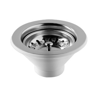 Spust zlewu duże sitko do syfonu 3,5" FI115mm - AKCES