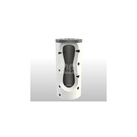 Zbiornik buforowy stojący ELEKTROMET WGJ-B pojemność 220 l z wężownicą, izolacja: kauczuk, kolor: biały