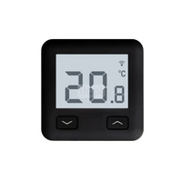 Internetowy regulator temperatury QIK, Wi-Fi, czarny