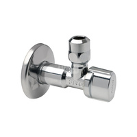 Zawór wodny ARCO A80 kątowy (pokrętło NOVA) GZ 3/8'' x GZ 3/8'' x 10