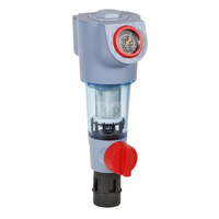 Filtr z płukaniem wstecznym, bez złączy gwintowanych, 1", siatka 100 mikronów, wersja bezołowiowa