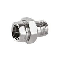 Śrubunek kątowy o-ring PERFEXIM 1048CH, mosiądz (chrom), 3/4'' (GW x GZ), PN16 bar