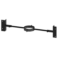 Uchwyt JEREMIAS DWS55L stal nierdzewna (ral9011mb) fi 200 mm (mocowanie - Krokwiowy)