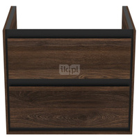 C.AIR SZAFKA 60X44 SLKBLK&WOOD 2 DRWR