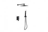 Zestaw prysznicowy Modern/Varium II czarny mat -BESCO