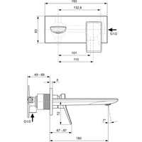 CONCA BATERIA UMYWALKOWA B-IN 18O 5L KIT2 CHR