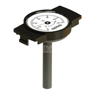 UCHWYT ODCINAJĄCY Z TERMOMETREM 0 - 120 st. C, tworzywo sztuczne