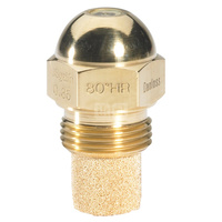 Dysza olejowa HR, 0.45 gal/h, 1.66 kg/h, 80 st., Wydrążony