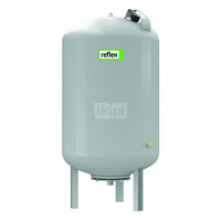 Naczynie wzbiorcze REFLEX G, pojemność 500 l, 16 bar / 120'C, kolor szary, do instalacji 