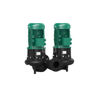 Pompa obiegowa WILO CronoTwin-DL 100/145-1,1/4-S1 typu in-line z silnikiem znormalizowanym 50 Hz, moc silnika 1.1kW 2.3 A 1450 obr/min, wlot Kołnierz DN 100