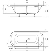 HOTLINE WANNA OWALNA 180X80
