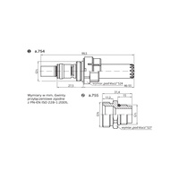 Przepływomierz A.754 TV 1/2" (0-5l/min.)