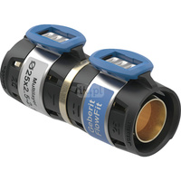 Złączka przejściowa GEBERIT FlowFit, 20 mm (łącznik zaprasowywany x łącznik zaprasowywany)