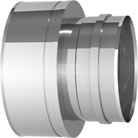 Przejście DW-EW JEREMIAS 205-DWETN37A stal nierdzewna fi 180 mm