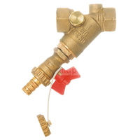 Filtr do wody HERZ z zaw. spust., z drobnymi oczkami stal (chromowo-niklowana) Gwint wewnętrzny DN 15