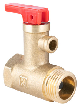 Zawór bezpieczeństwa do elekt.podgrzew.wody AF4, 6,7 bar, G1/2" x Rp1/2"-AFRISO