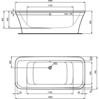 CONNECT AIR WANNA WOLNOSTOJĄCA 170X79