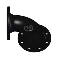 Kolano żeliwo, przył. DN 65 dł.257.5mm szer.185mm WILO