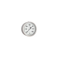 Manometr z rurką Bourdona AFRISO RF glicerynowy -1/0 bar ekscentryczne G1/2B fi 160 mm, kl. 1,0%