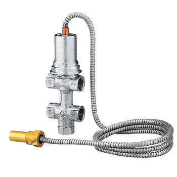 Zawór upustowy bezp termicznego 1/2"GW 98'C  /10 -CALEFFI