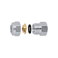 Złączka z gwintem wewnętrznym, wykończenie: chrom F. 1/2"-14CR