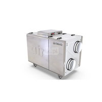 Centrala wentylacyjna DRX PLUS 500 H o wydajności 500m3/h z kompletem mocowań ściennych, wyświetlacz dotykowy 5"