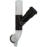 Kolano spustowe z przyłączem do odciągu zapachu DN 50 z uszczelkami O - ring (przyłącze z prawej strony) TECE profil