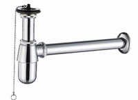 Syfon umywalkowy but.  pod. prost fi 32 korek PVC  -AKCES