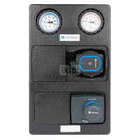 Grupa pompowa AFRISO PrimoTherm K 180-2 DN 25 AP 3-WM-SM GZ x GW 1 1/2'' x 1'', z zaworem mieszającym, z izolacją, z pompą obiegową AFRISO APH 361 25-7/180 mm, z siłownikiem arm 343 proclick