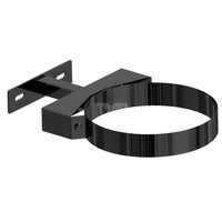 Uchwyt JEREMIAS DWS22 stal nierdzewna (ral9011mb) fi 200 mm (100-150 mm)