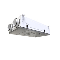 Centrala wentylacyjna DRX OPTI 450 F L o wydajności 450m3/h z kompletem mocowań, wyświetlacz dotykowy 4,3" podwieszana