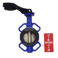 Przepustnica międzykołnierzowa Concept by Womix z rączką CX50S, dysk nierdzewny