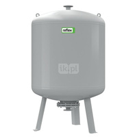 Ciśnieniowe naczynia przeponowe do instalacji grzewczych, chłodniczych i solarnych Reflex V 2000 6 bar / 110 st.C szare