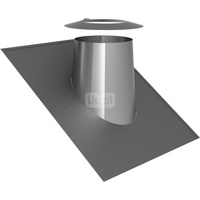 Przejście przez dach 26-35st. stal nierdzewna z kołnierzem fi180mm