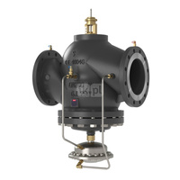 Zawór regulacyjny DANFOSS Żeliwo PN 16, pol. Kołnierz DN 200, natężenie przepływu 190 … 76m3/h od -10'C do 120'C, niezależny od ciśnienia